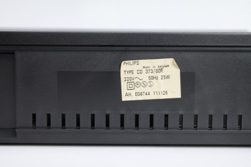 Philips CD-373 черный проигрыватель компакт-дисков + пульт дистанционного управления