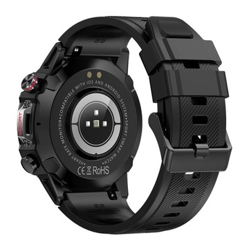 Smartwatch Męski Hagen HC57.111.534 czarny pasek