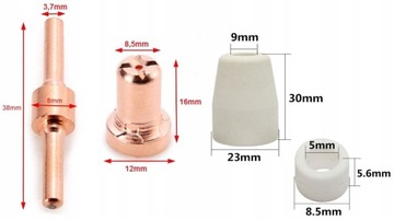 СОПЛИ ДЛЯ ПЛАЗМЕННОЙ РЕЗКИ ПТ-31 CUT-50 CUT-40