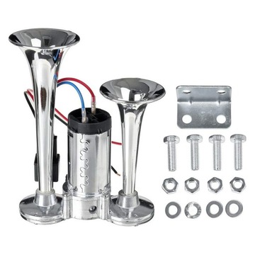 ДВОЙНАЯ ТРУБА 12В 600ДБ, КОМПЛЕКТ ГРУПП ДЛЯ МОТОЦИКЛОВ, АВТОМОБИЛЕЙ