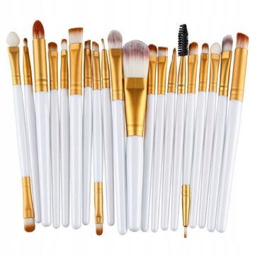 20Pcs Makeup Brushes Set Professional Plastic
