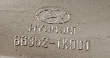 LIŠTA CHRÓM MASKA HYUNDAI IX20 10- 86352-1K000