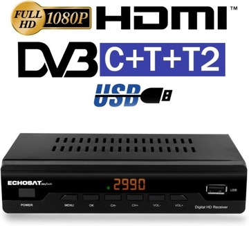Echosat 2990 Combo DVB-T2 ТВ-декодер-тюнер