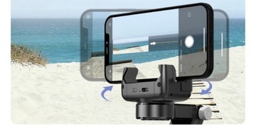 SELFIE STICK STABILIZATOR GIMBAL STATYW ZE ŚWIATŁEM Q18