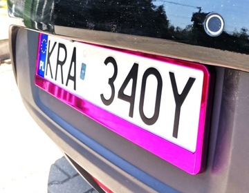 РОЗОВАЯ МЕТАЛЛИЗИРОВАННАЯ РАМКА + ВИНТЫ