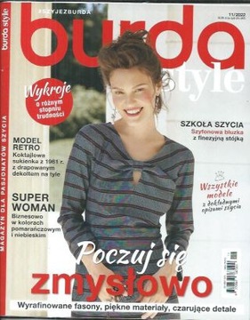 Burda Style 11/2022 Poczuj się zmysłowo