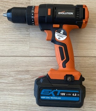 Отвертка Evolution R13CMB-Li 18 В Erbauer EXT