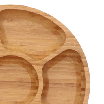 Бамбуковое блюдо BAMBOU с отделениями 32х4 см HOMLA