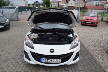 Mazda 3 II Sedan 2.0 MZR 151KM 2010 Mazda 3 2.0 Benzyna, 5-drzwi, Biala-Perla, Serwisowany, Elegancki, Rok Gwa, zdjęcie 12