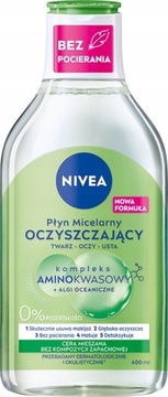 NIVEA Płyn micelarny twarz oczy usta 400 ml