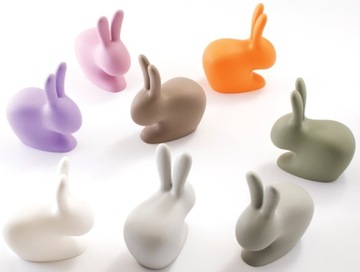 Стул Qeeboo Rabbit Baby красный
