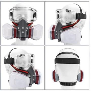 НАБОР ПРОТИВОГАЗОВОЙ ПОЛУМАСКИ ДЛЯ ПРОМЫШЛЕННОЙ ПОКРАСКИ