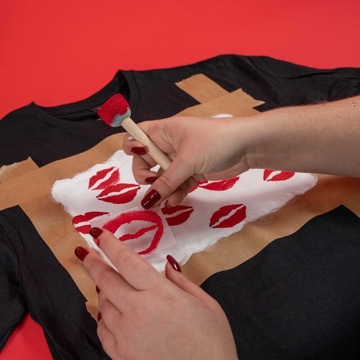 Набор для рисования с футболкой в ​​подарок парню L