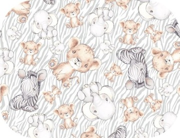 Pielucha Flanelowa 40x80 Safari Krem