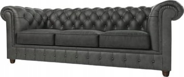 Kanapa 3-osobowa Chesterfield Sofa Glamour Nowość