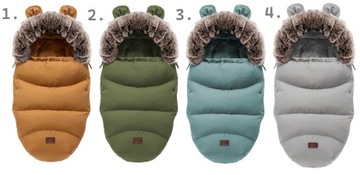 СПАЛЬНИК ДЛЯ КОЛЯСКИ ДЛЯ САНОК С МЕХОМ PRO