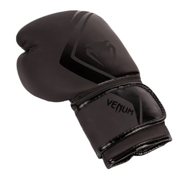 Боксерские перчатки Venum Contender 2.0 Black/Blackk, 12 унций