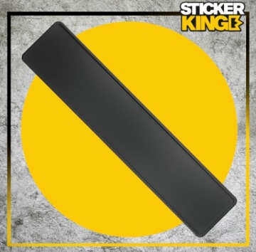 Алюминиевый номерной знак NAME COLLECTIVE черный