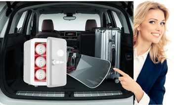 Мини -портативный туристический холодильник отопление Cicha светодиоды 4L охлаждение