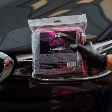Салфетка микрофибра для лака K2 LUSSY PRO особо толстая 1200г 40х40 D0222