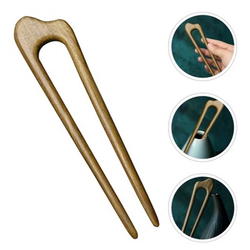 Заколка для волос в виде диадемы, палочка для еды, французская вилка.