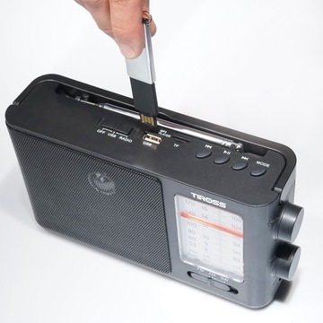 Сетевое радио AM, FM, SW Tiross TS-460