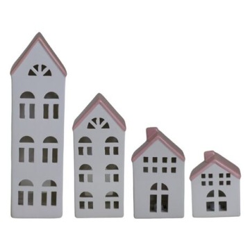 ДОМ КЕРАМИЧЕСКИЙ ДОМ LED СВЕЧА ТОРШЕР КЕРАМИЧЕСКАЯ ФИГУРКА В ПОДАРОК