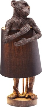 Lampa stołowa Kare Design Animal Monkey odcienie brązu i beżu 5 W