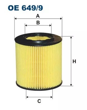 FILTRON FILTR OLEJE BMW 5 (E60)