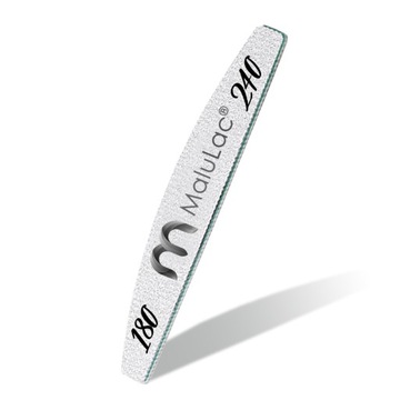 Пилочка для ногтей MaluLac zebra 180 240, 10 шт., БЕЗОПАСНАЯ УПАКОВКА