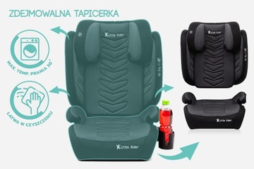 АВТОКРЕСЛО МОДЕЛЬ VINCENT СТЕГАНОЕ R129 100-150 СМ ISOFIX + БЕСПЛАТНО