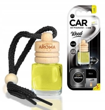 Zapach samochodowy Aroma Car Wood Black 6 ml
