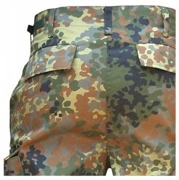 Spodnie wojskowe bojówki moro Mil-Tec US Ranger BDU Flecktarn M