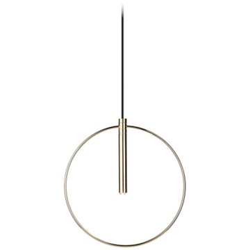 LAMPA wisząca FARO 0553 Amplex okrągła OPRAWA metalowy ZWIS pierścień ring