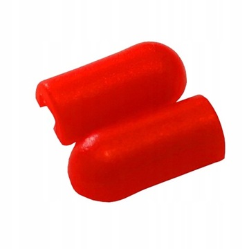 2x Zaślepka Zakończenie NEON FLEX 8x16mm CZERWONY