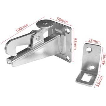 ОПОРА ЗАМОК СТОПОР ДВЕРИ ДЕРЖАТЕЛЬ КАЛИТКИ КРЮК