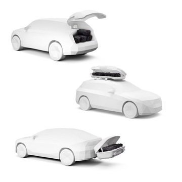 THULE GOPACK Вещевые сумки для багажников на крышу, 4шт, 75л