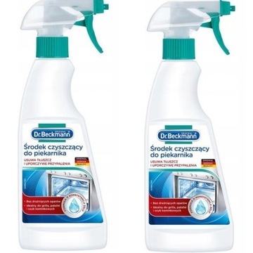 Dr.BECKMANN AKTYWNY ŻEL DO CZYSZCZENIA PIEKARNIKÓW 2x375ml