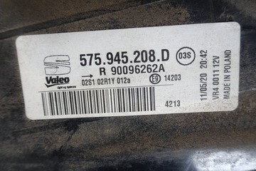 SEAT ATECA - SVĚTLO ZADNÍ PRAVÁ 575945208D