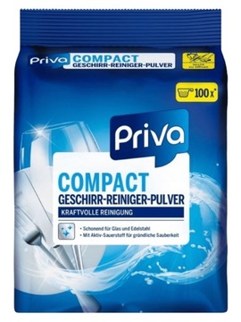 PRIVA proszek do zmywarki Compact 1,5kg 100cykli