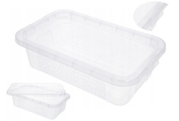 Pojemnik pudełko plastikowy z pokrywą 4,5 l