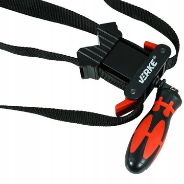 ЗАЖИМ ДЛЯ ПЛОТНОЙ ЛЕНТЫ В СБОРЕ УГЛОВОЙ ЗАЖИМ С ЛЕНТОЙ ПРЯЖКОЙ 4м