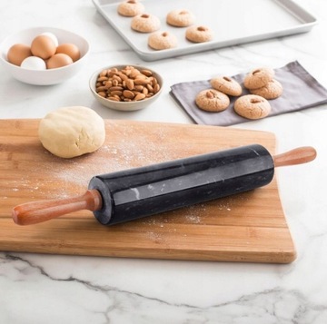 Скалка КАМЕНЬ, Мрамор, с подставкой