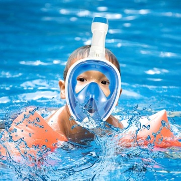 ДЕТСКАЯ МАСКА ДЛЯ СНОРКЛИНГА S/M СКЛАДНАЯ 6В1