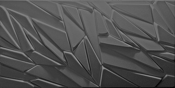 3D ПАНЕЛЬ под декоративный камень бетон Black ROCK