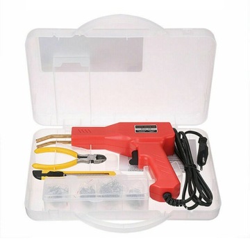 СВАРОЧНЫЙ АППАРАТ ДЛЯ СВАРКИ ПЛАСТМАССОВ МОЩНЫЙ ГОРЯЧИЙ СТЕПЛЕР 1200 СТЕПЛЕРЫ КЛИПЕРЫ