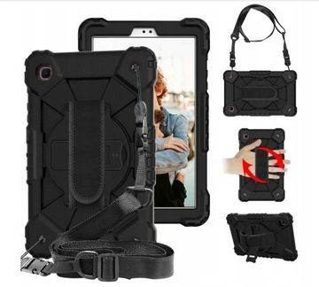 Case Obudowa Etui Futerał do Samsung Tab A8.0 T290 T295 2019 z paskiem