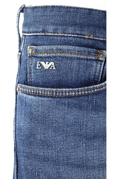 EMPORIO ARMANI męskie jeansy spodnie DENIM BLU SLIM IT33