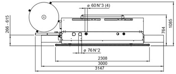 Кромкооблицовочный станок CASADEI FLEXA 17 | резак для предварительной обработки + скребок + полировальный станок СО СКЛАДА |