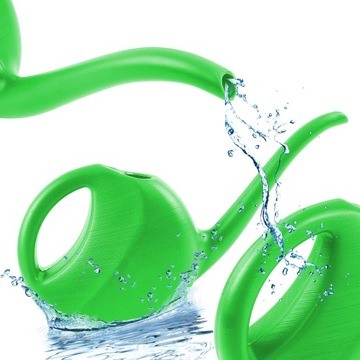 KONEWKA DO KWIATÓW 2L PLASTIKOWA DOMOWA KWIATY NA BALKONIE ( zielona )